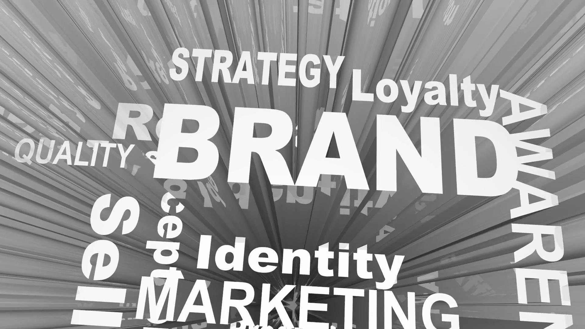 Brand name estabishes brand identity.