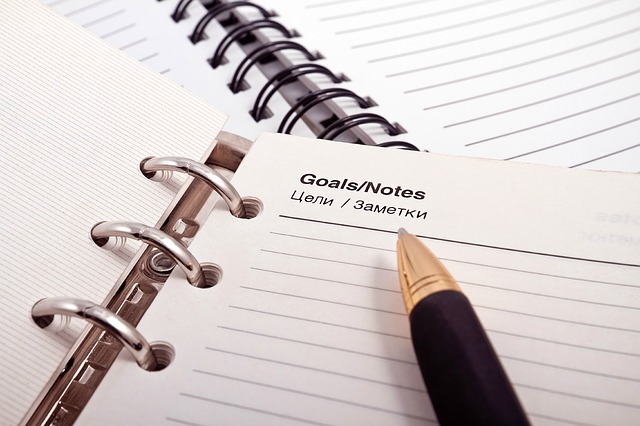 Here is the template for writing business goals.